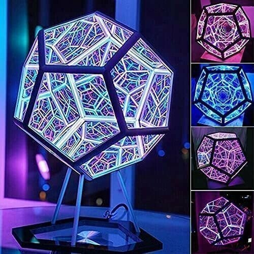 (🎁2024 Año Nuevo Hot Sale🎁 49% Off🎁)Infinito Dodecaedro Color Arte Luz