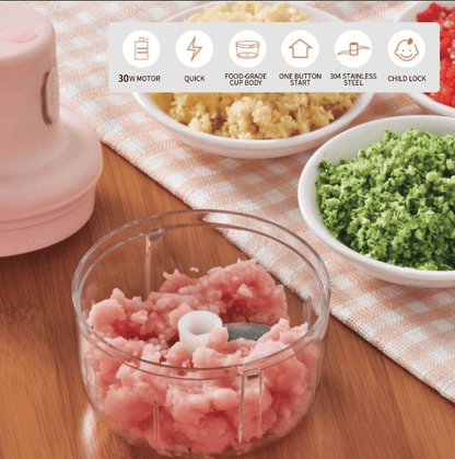 (🎁2024 Año Nuevo Hot Sale🎁 49% Off🎁)Wireless Food Chopper🔥